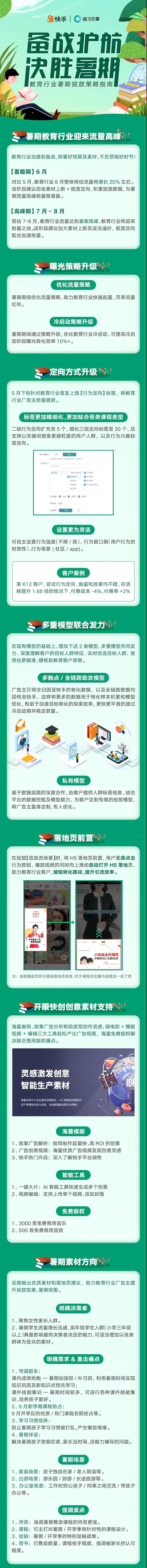 搶跑暑期黃金營銷賽道，教育行業(yè)廣告主的 “制勝法寶”來了！